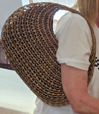 Coqueto bolso de paja