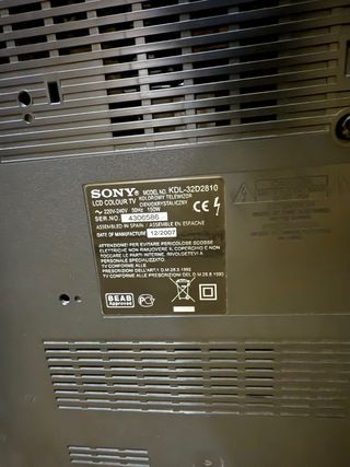 Television 32 pulgadas Sony