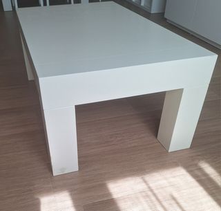 Tavolo in legno massello bianco