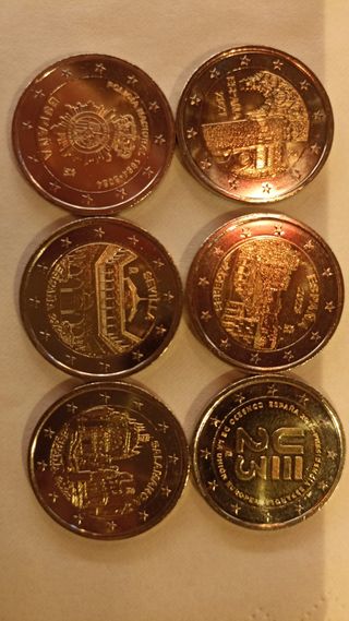 Monedas conmemorativas 2 euros