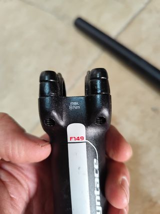 Potencia y manillar bicicleta