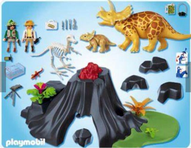 Playmobil 4170 volcan de dinosaurios