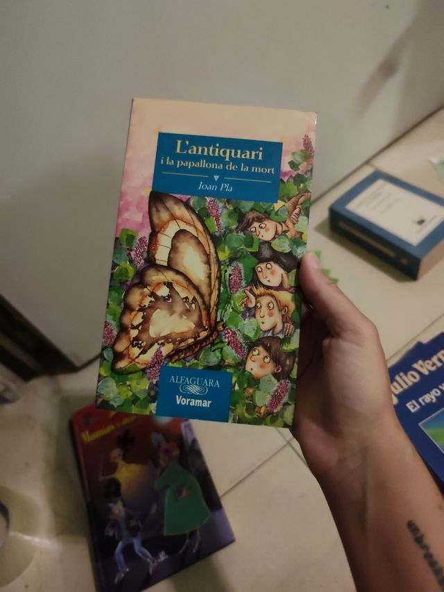 L'ANTIQUARI I LA PAPALLONA MORT (Catalan Edition)