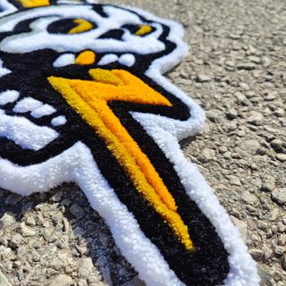 Tappeto teschio old school