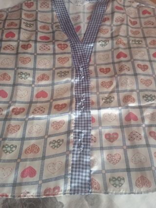 Conjunto pijama y zapatillas
