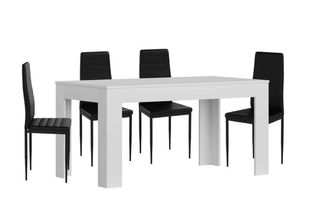 Mesa de comerdor extensible + 4 sillas