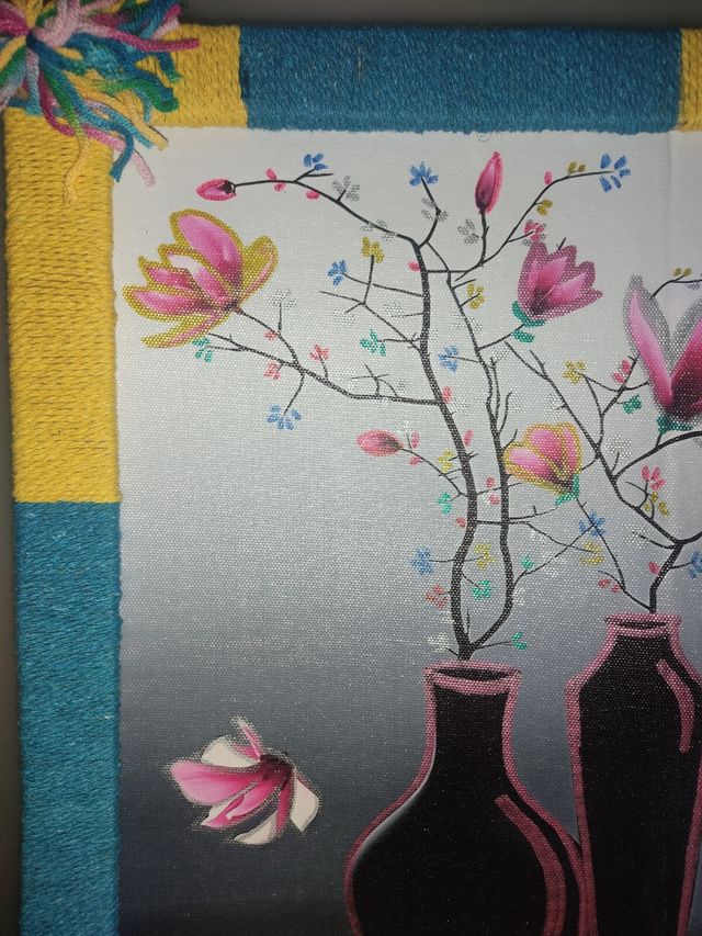 Rebaja Dúo lienzos vasijas originales