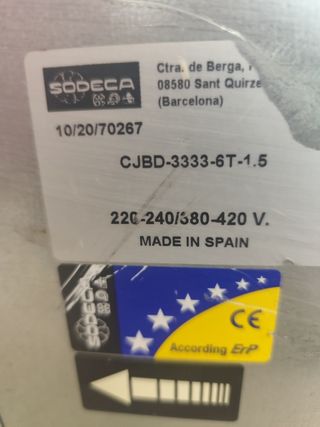 EXTRACTOR INDUSTRIAL TRIFASICO

