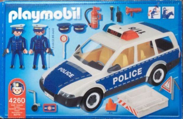 Playmobil 4260 coche policia