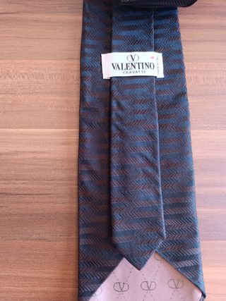 Corbata Valentino italiana seda