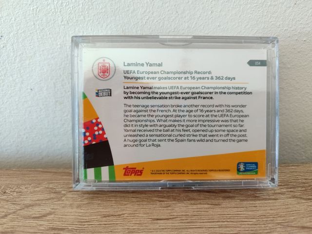 Lamine Yamal Topps Now Nacional Debut