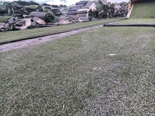 Césped artificial reciclado