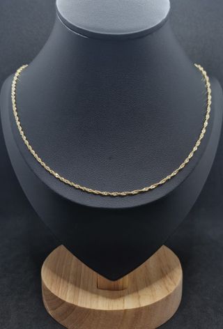  Cadena Singapour de oro 18k, 2.09gr, 40cms. 