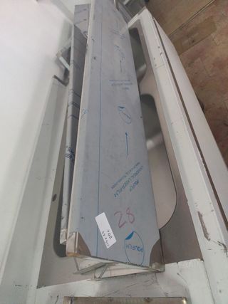 ESTANTERÍA ACERO PARED