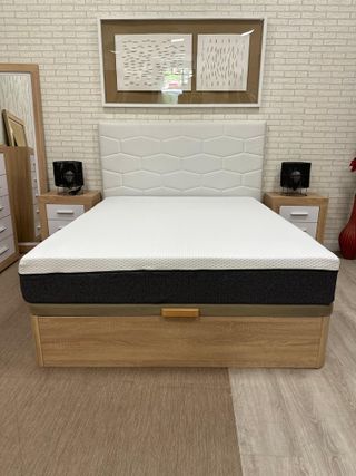 NUEVO JUEGO DE CANAPE Y COLCHON EMMA NUEVO 150X190
