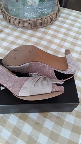 Zapatos mujer ceremonia (precio original 129 euros