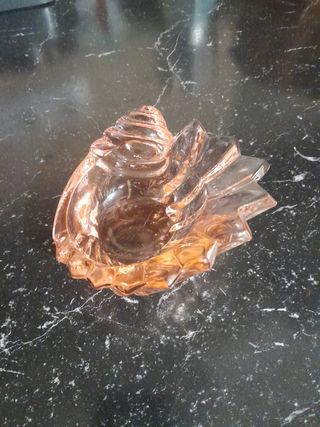 Cenicero cristal vintage