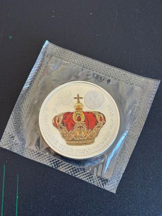 Moneda plata FNMT 2024