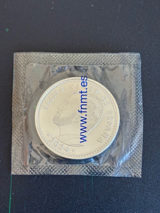 Moneda plata FNMT 2024