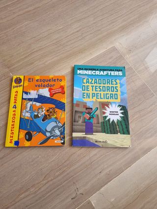 LIBROS NIÑO/A +7 AÑOS. LOTE 1