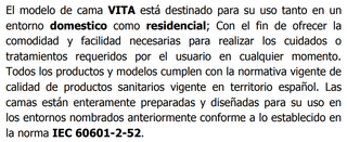 Cama articulada VITALIFT Gerialine con elevación