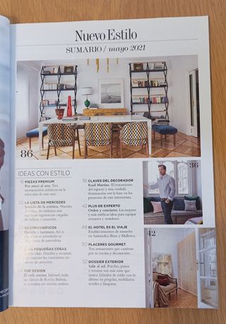 3 revistas de decoración de interiores