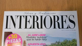 3 revistas de decoración de interiores