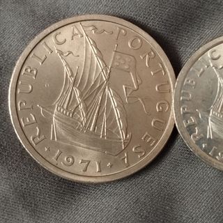 Portugal lote 2 monedas