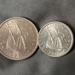 Portugal lote 2 monedas