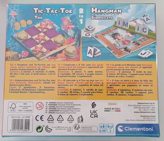 Jogo de tabuleiro 2 em 1