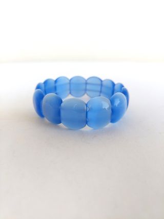 Bracciale nuovo con pietre celesti