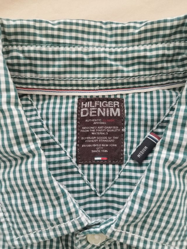 Camisa Tommy Hilfiger, Talla M, hombre