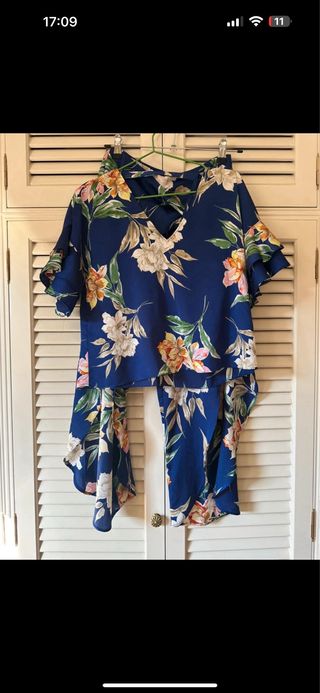 Conjunto verano estampado Zara