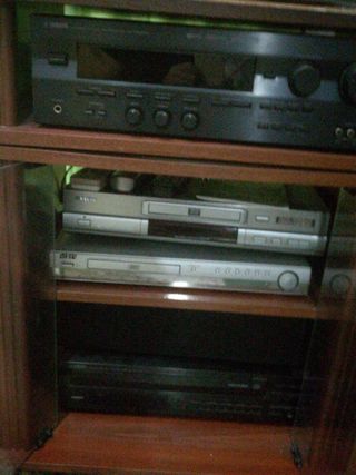 Amplificador y DVD