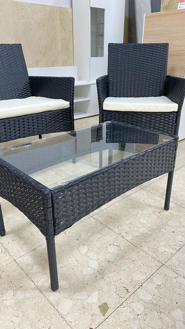 CONJUNTO JARDIN TERRAZA NUEVO COJINES BEIGE OFERTA