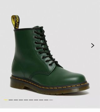 Dr. Martens botín verde