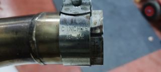 Tubo de escape thunder competition