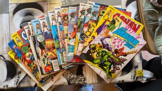 Colección de comics antiguos