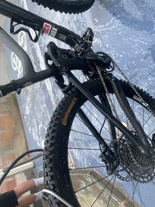 Bicicleta doble suspencion giant trance
