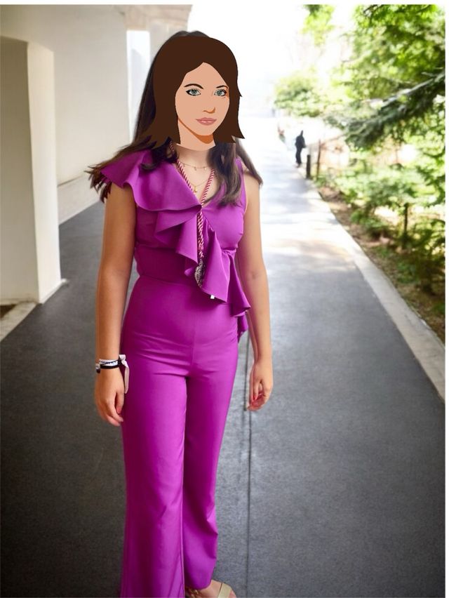 Mono buganvilla talla 36