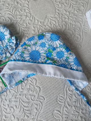 Conjunto Vestido capota y braga