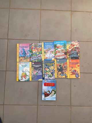 Coleccion de libros de Geronimo Stilton
