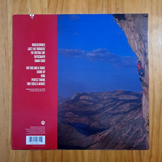 Vinilo David Lee Roth Skyscraper 1988