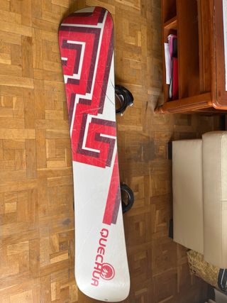 Tabla de snowboard mas botas