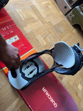 Tabla de snowboard mas botas