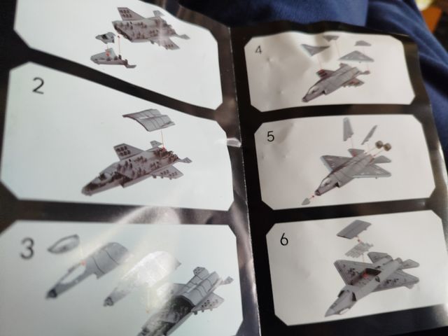 Maqueta militar AVION de combate chino J35