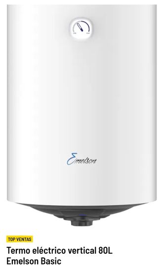 Termo eléctrico 80L con instalacion 189