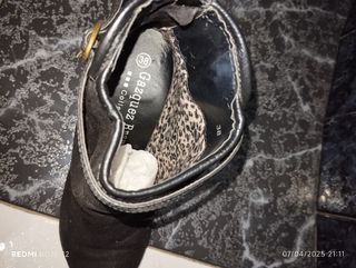 Botines negros