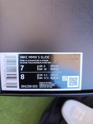 Zuecos Nike mmw 5 nuevos 