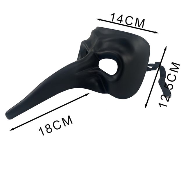 Máscara Médico de la peste Negra Terror Adulto